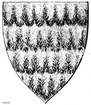 Wappen: Heraldisches Pelzwerk. [Digital]