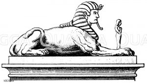 Ägypten: Sphinx [Digital]
