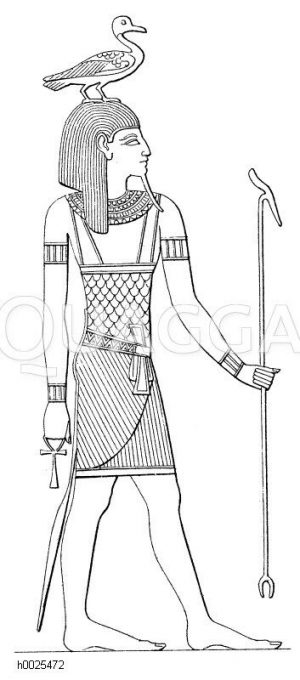 Ägypten: Ägyptischer Gott Seb [Digital]