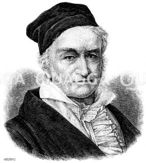 Karl Friedrich Gauß (geb. 30. April 1777, gest. 23. Februar 1855) [Digital]