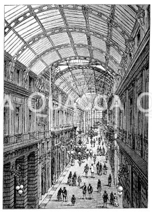 Galerie Mazzini in Genua [Digital]