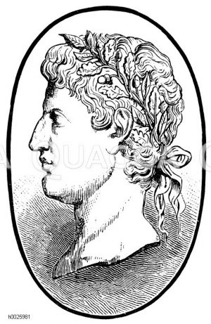 Augustus (geb. 23. September 63 v. Chr., gest. 19. August 14 n. Chr.) [Digital]