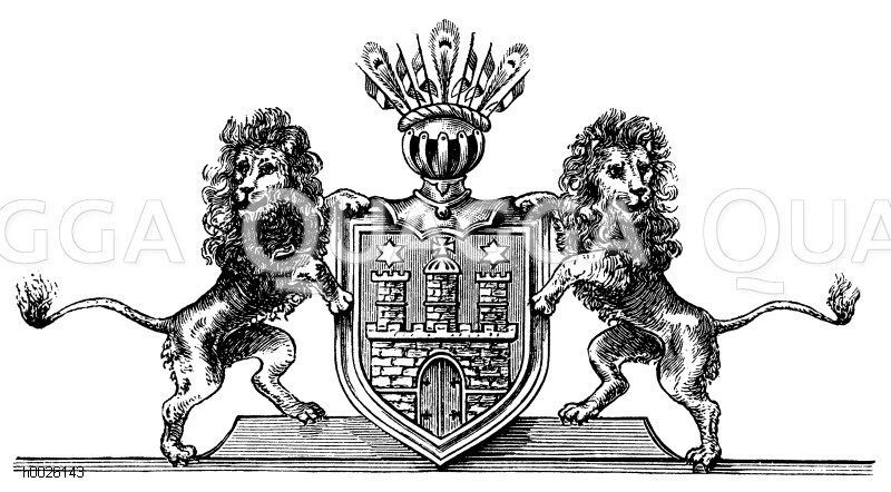 Wappen von Hamburg [Digital]