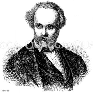 Christian Friedrich Hebbel (* 18. März 1813 in Wesselburen, Dithmarschen, † 13. Dezember 1863 in Wien) war ein deutscher Dramatiker und Lyriker. [Digital]