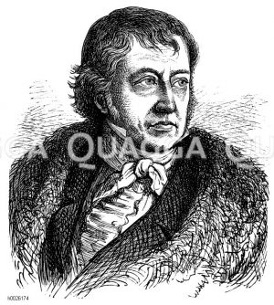 Georg Wilhelm Friedrich Hegel (1770 - 1831), deutscher Philosoph [Digital]