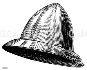 Böhm. Eisenhut. Ende des 12. Jahrh. [Digital]