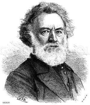 Rudolf Julius Benno Hübner (geb. 27. Januar 1806, gest. 7. November 1882) [Digital]