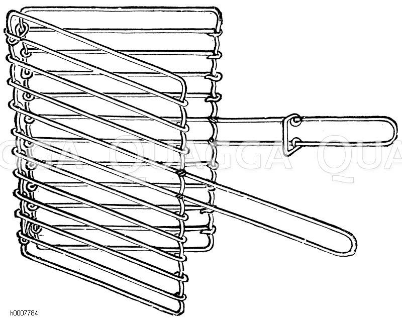 Beefsteakbrater Zeichnung/Illustration