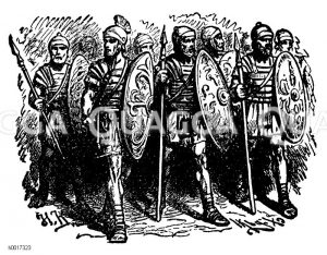 Römische Legionäre Zeichnung/Illustration