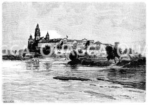 Krakau Zeichnung/Illustration