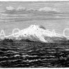 Beerenberg auf Jan Mayen Zeichnung/Illustration