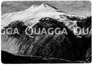 Elbrus im Kaukasus Zeichnung/Illustration