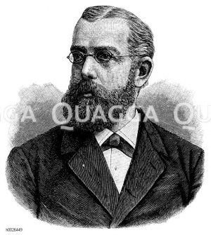 Robert Koch (1843–1910), deutscher Mediziner und Mikrobiologe (Nobelpreisträger 1905) [Digital]