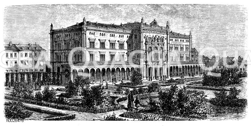 Neues Universitätsgebäude zu Königsberg Quagga Illustrations