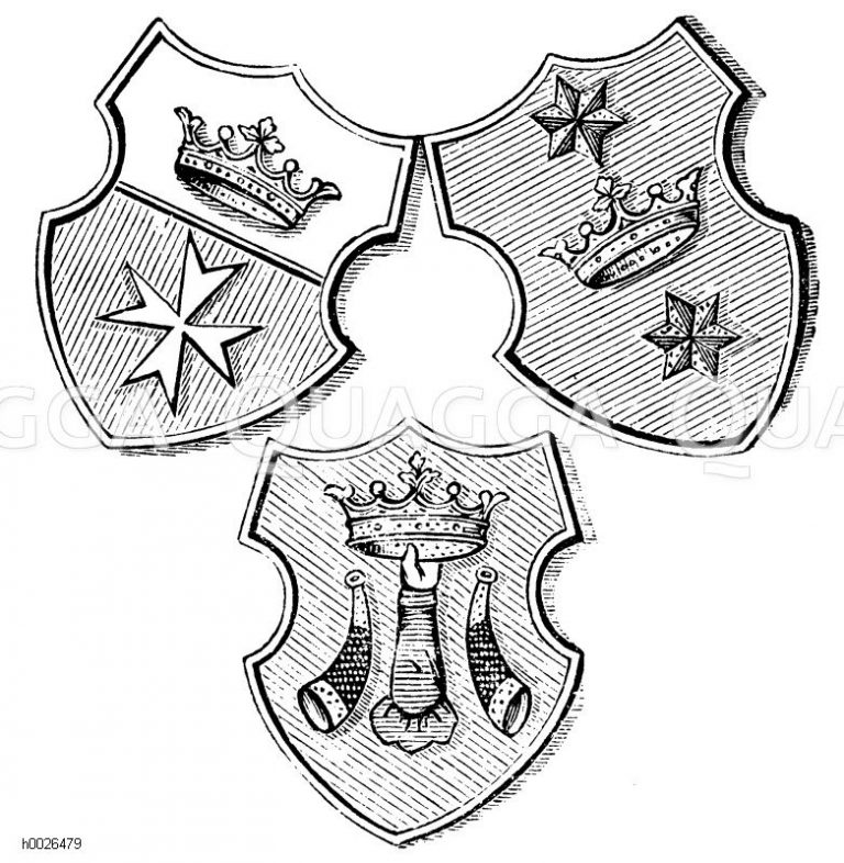 Wappen von Königsberg Quagga Illustrations