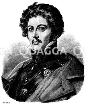 Theodor Körner (geb. 23. September 1791, gest. 26. August 1813), deutscher Dichter und Dramatiker [Digital]