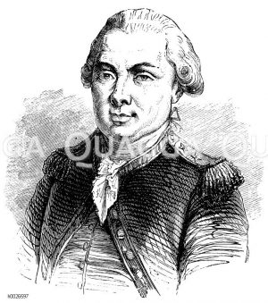 Jean Francois de Galaup, Graf La Pérouse (geb. 22. August 1741, gest. 1788) [Digital]