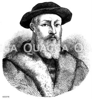 Ferdinand Magellan (1480 - 1521), portugiesischer Seefahrer [Digital]