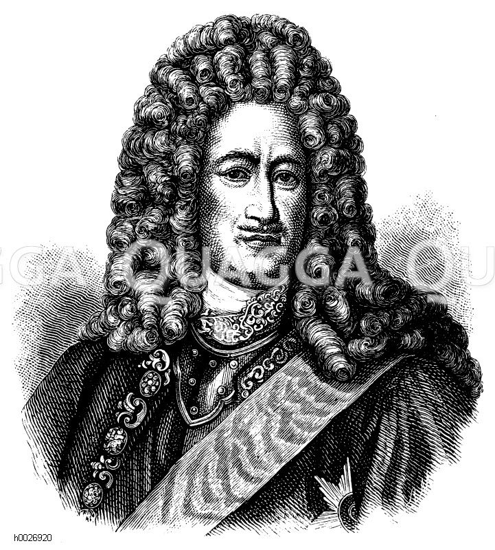 Fürst Alexander Danilowitsch Menschikow (geb. 16. November 1672, gest