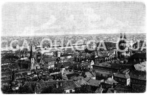 Prag von der Burg aus gesehen [Digital]