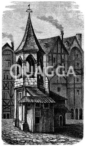 Paris, Pranger der Hallen (16. Jahrhundert) [Digital]