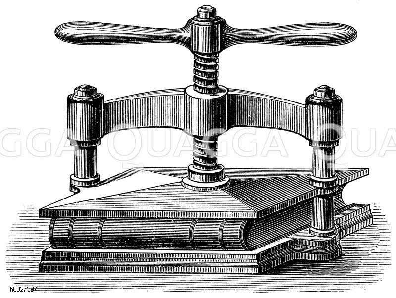 Schraubenpresse (Kopierpresse) [Digital]