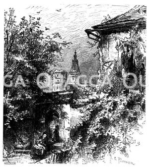 In den Weinbergen bei der Liebfrauenkirche in Worms [Digital]