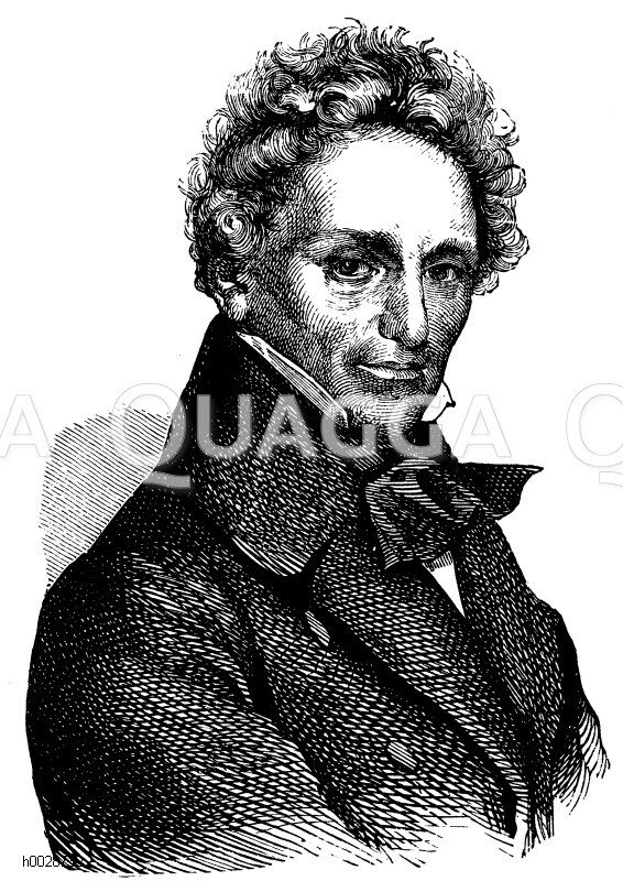 Ferdinand Raimund (geb. 1. Juni 1790, gest. 5. September 1886) Quagga