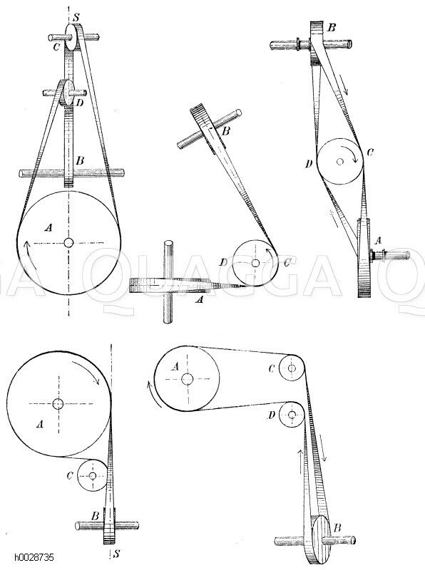 Riemenscheiben - Quagga Illustrations