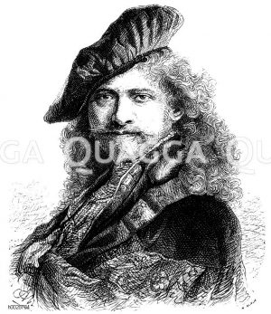 Rembrandt Harmenszoon van Rijn (1606 – 1669), niederländischer Maler des Barock [Digital]