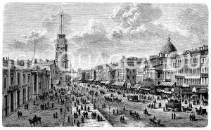 Newskij-Perspektive zu Sankt Petersburg [Digital]