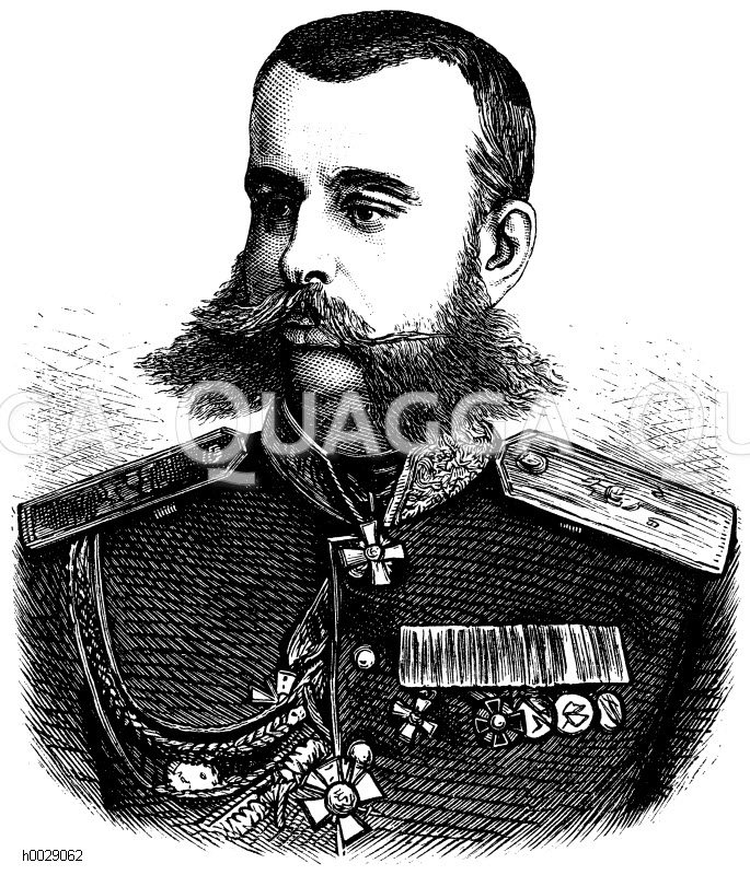 Michael Dimitrijewitsch Skobelew (geb. 17. September 1843, gest. 7