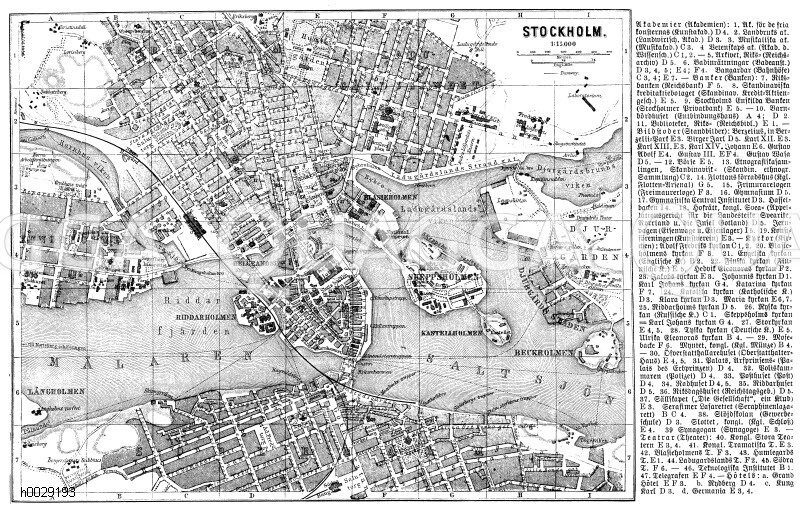 Stockholm. Plan [Digital]
