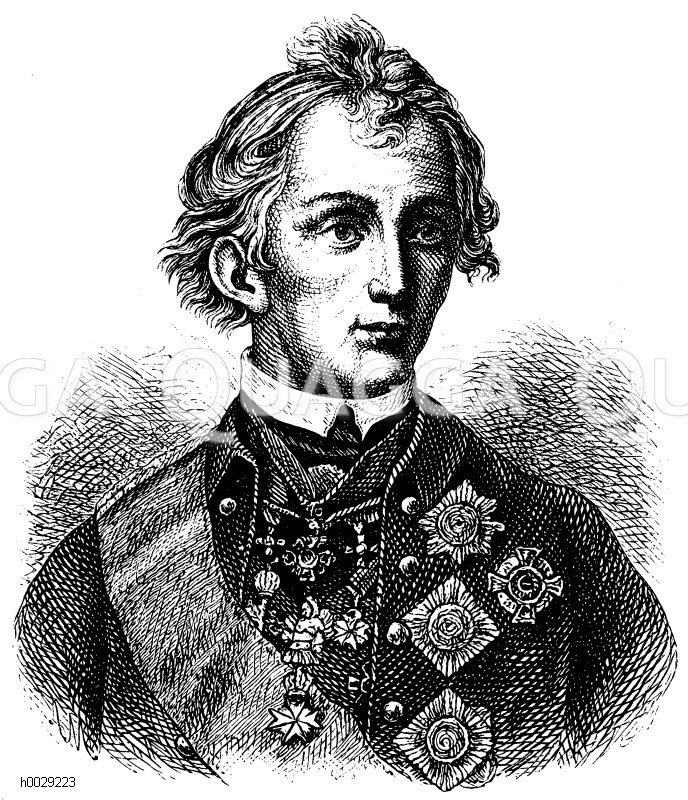 Peter Alexei Wasiljewitsch Suw?rowRymnikski (geb. 24. November 1729