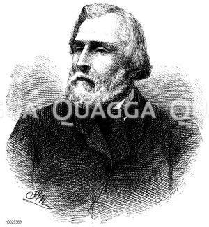 Iwan Sergejewitsch Turgenjew (geb. 9. November 1818, gest. 3. September 1883) [Digital]