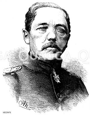 Konstantin Bernhard von Voigtes-Rhetz (geb. 16. Juli 1809, gest. 14. April 1877) [Digital]