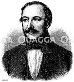 Michael Vörösmarty (geb. 1. Dezember 1800, gest. 19. November 1855) [Digital]