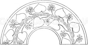 Verzierung der um den Hals herumliegenden Partie einer griechischen Hydria. Original in der Campanasammlung. (aus: L'art pour tous) [Digital]