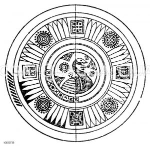 Kreis: Bemalungen griechischer Tongefaße von der Form Kylix. (Lau) [Digital]
