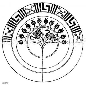 Kreis: Bemalungen griechischer Tongefaße von der Form Kylix. (Lau) [Digital]