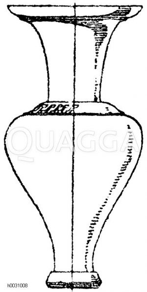 Antike Phiole aus bemaltem Ton. Münchener Vasensammlung. (Lau) [Digital]
