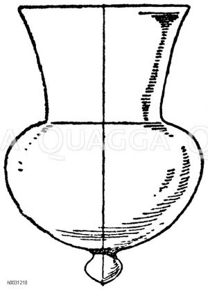 Assyrische Becherform, von einem Relief. [Digital]