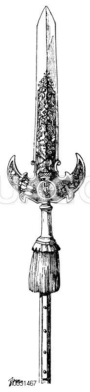 Reich geätzte Partisane, deutsche Renaissance, 17. Jahrhundert. Artillerie Museum in Paris.(L'art pour tous) [Digital]