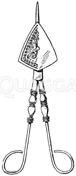 Lichtputzer aus Messing. Deutsche Renaissance. Germanisches Museum in Nürnberg. [Digital]