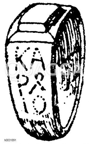 Römischer Fingerring, gefunden in der Krim. [Digital]