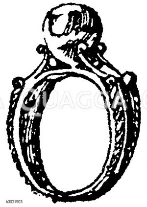 Renaissancering im Privatbesitz in Mainz. (Luthmer) [Digital]