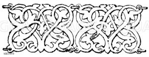 Motiv von Renaissance-Kette nach H. Holbein. [Digital]