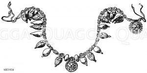 Etruskisches Halsband aus Gold. Campana-Sammlung. Paris. (L'art pour tous) [Digital]