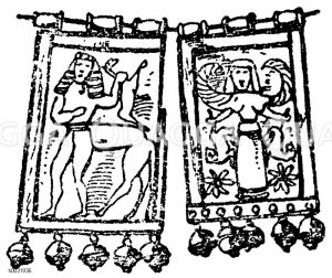 Halsband mit gedrückten Metallblechen, gefunden auf Rhodos. (Ménard et Sauvageot) [Digital]