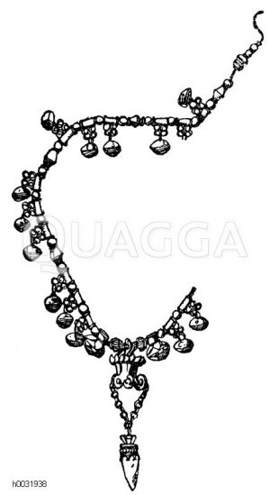 Halsband in Filigranarbeit. [Digital]